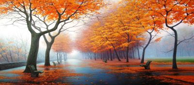 The Autumn in South Korea